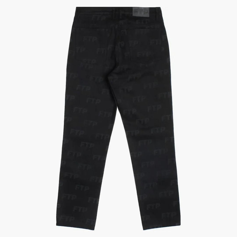 FTP na całym jeansu (FW21) czarny