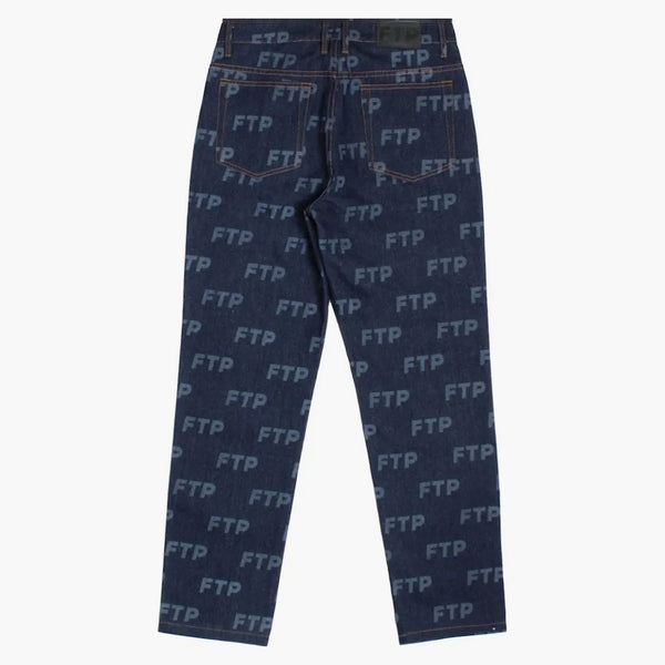 FTP na całym dżinsowym spodni (FW21) Indigo