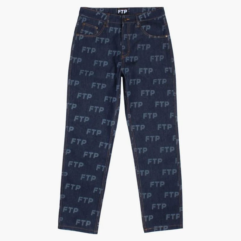 FTP na całym dżinsowym spodni (FW21) Indigo