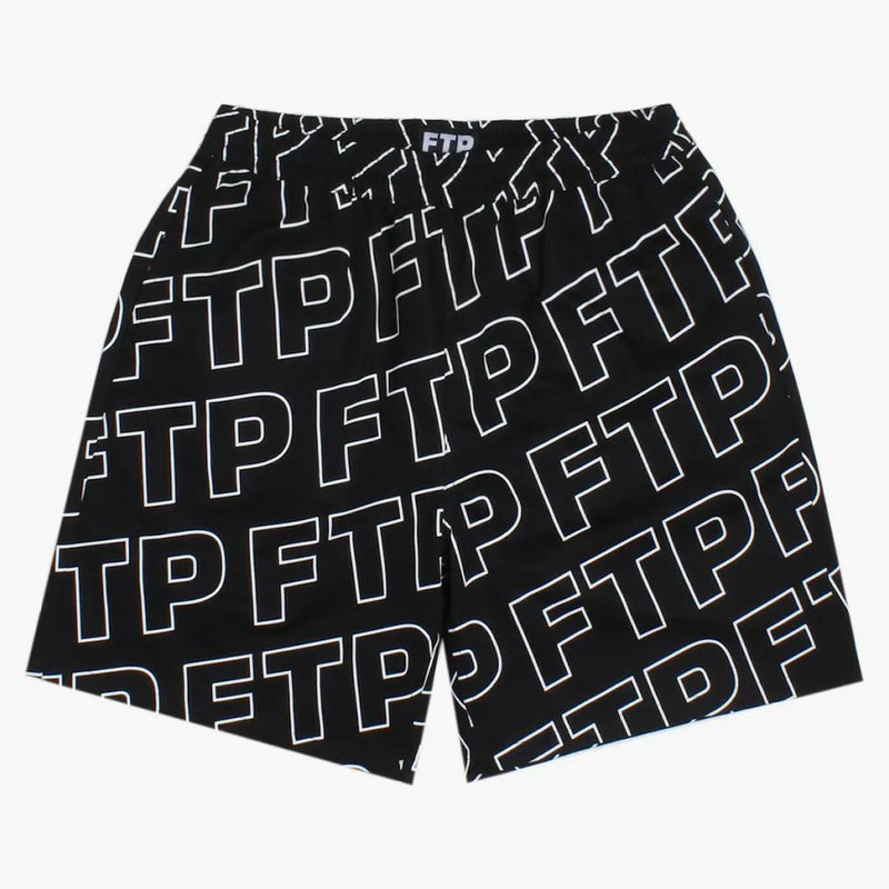 FTP na całym koncie logo krótka czarna