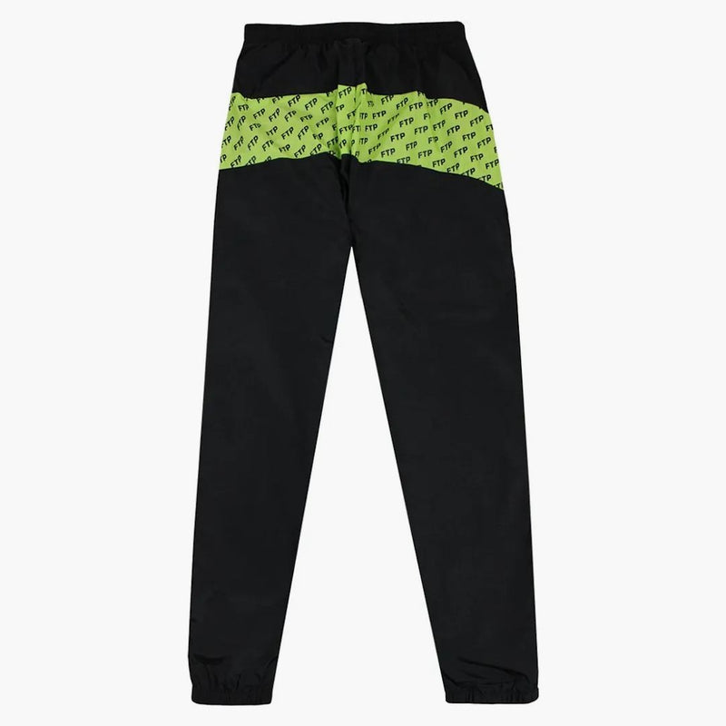 FTP Allover Panel Track Pant Black