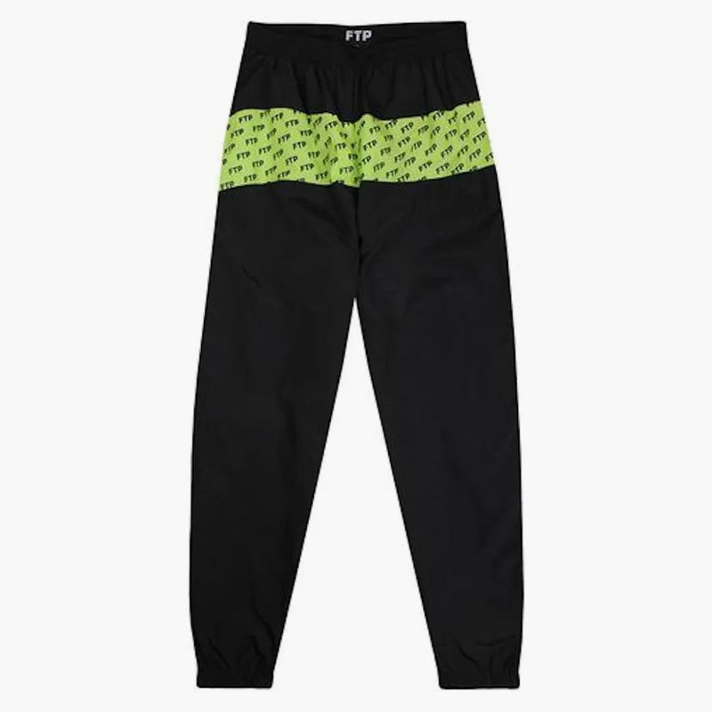 FTP Allover Panel Track Pant Black