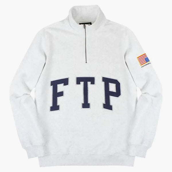 Ash FTP Arch Quarter Zip Ash