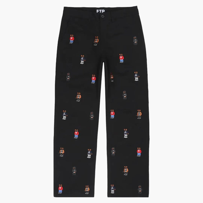FTP Bear Chino Pant Black