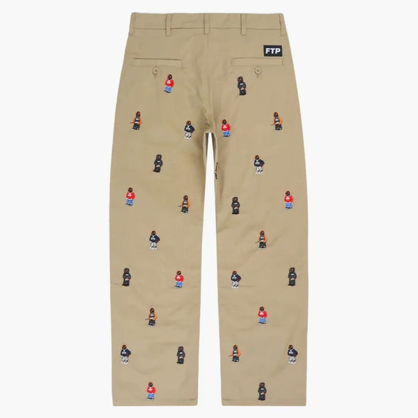 Ftp Bear Chino Pant Khaki