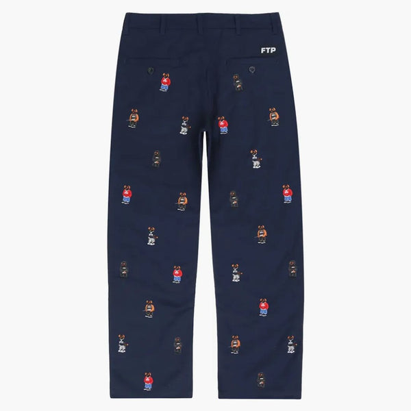 Ftp Bear Chino Pant Navy
