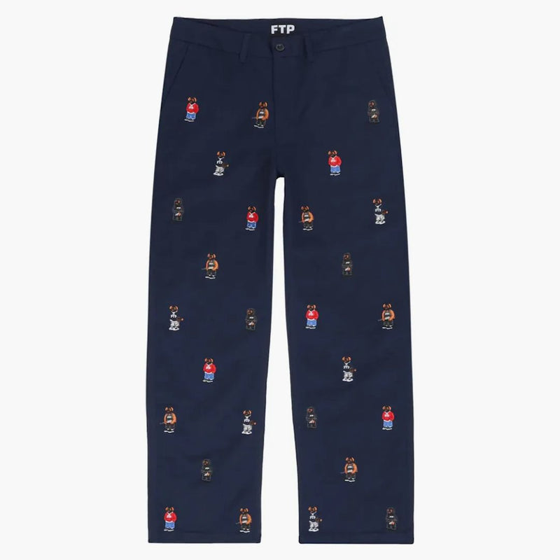 Ftp Bear Chino Pant Navy