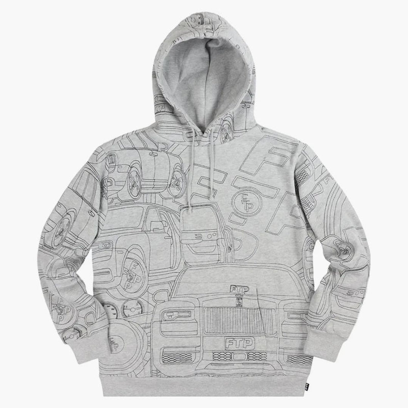 FTP Big Body Pullover Heather Grey