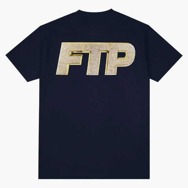 FTP Bling Logo Tea Navy