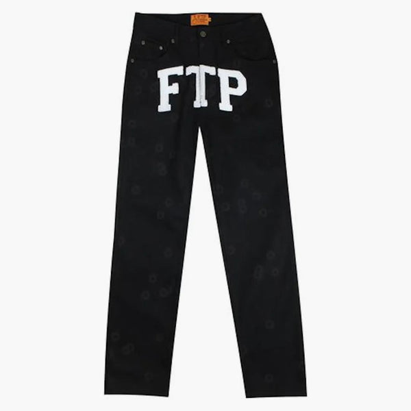 FTP Bullet Hole Dżins Pant Black
