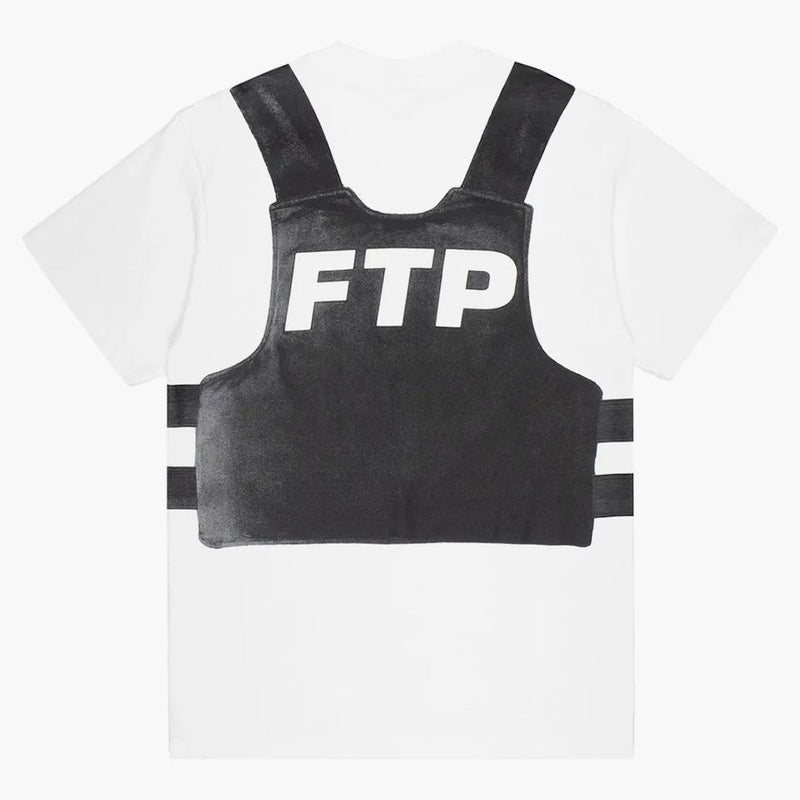 Giubbotto proiettile ftp tee bianco