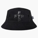 FTP Cross Logo Denim Bucket has Black