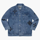 FTP Cross Logo Denim Trucker Bunda Indigo