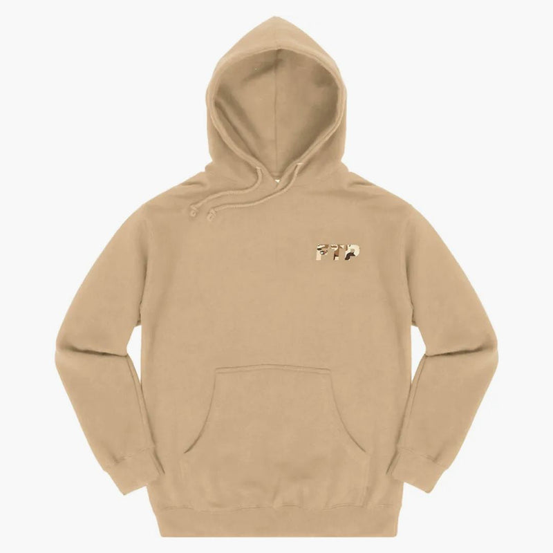 FTP Desert Camo Logo Pullover Khaki