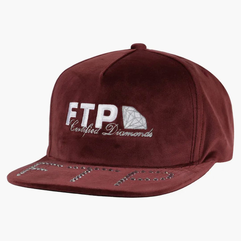 FTP Diamond Dealer 5 panel ma bordowy