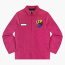 Chaqueta de trabajo de dominación ftp fucsia