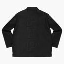 Giacca da lavoro logo in rilievo ftp nero