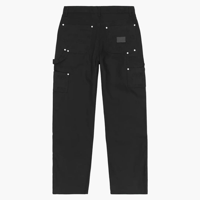 Ftp Embossed Logo Work Pant Black