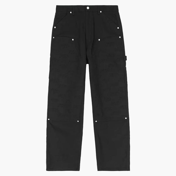 Ftp Embossed Logo Work Pant Black