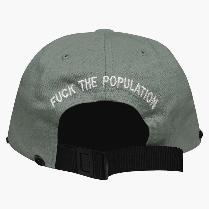 Ftp Facemask Logo Hat Olive