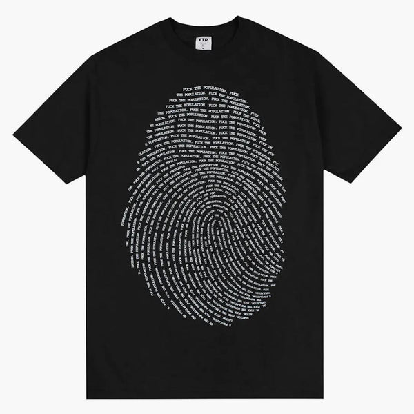 Ftp Fingerprint Tee Black