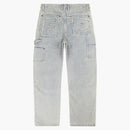 FTP Frayed Denim Logo Carpenter Pant Dirt Wash