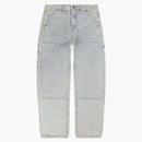 FTP Frayed Denim Logo Carpenter Pant Dirt Wash