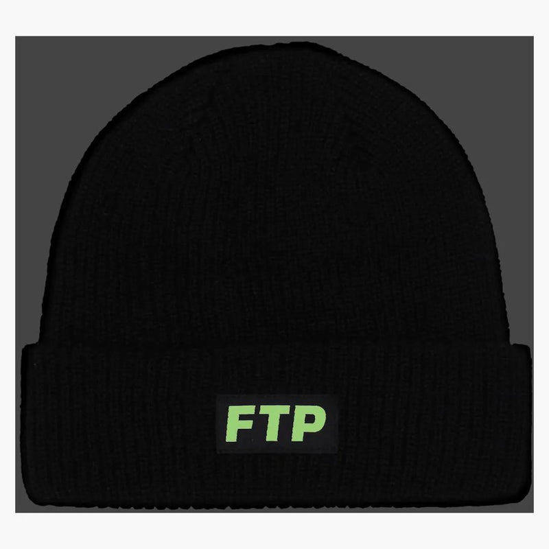Ftp Glow In The Dark Logo Beanie Black