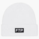 FTP Glow in the Dark Logo Beanie White