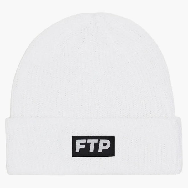 Ftp Glow In The Dark Logo Beanie White