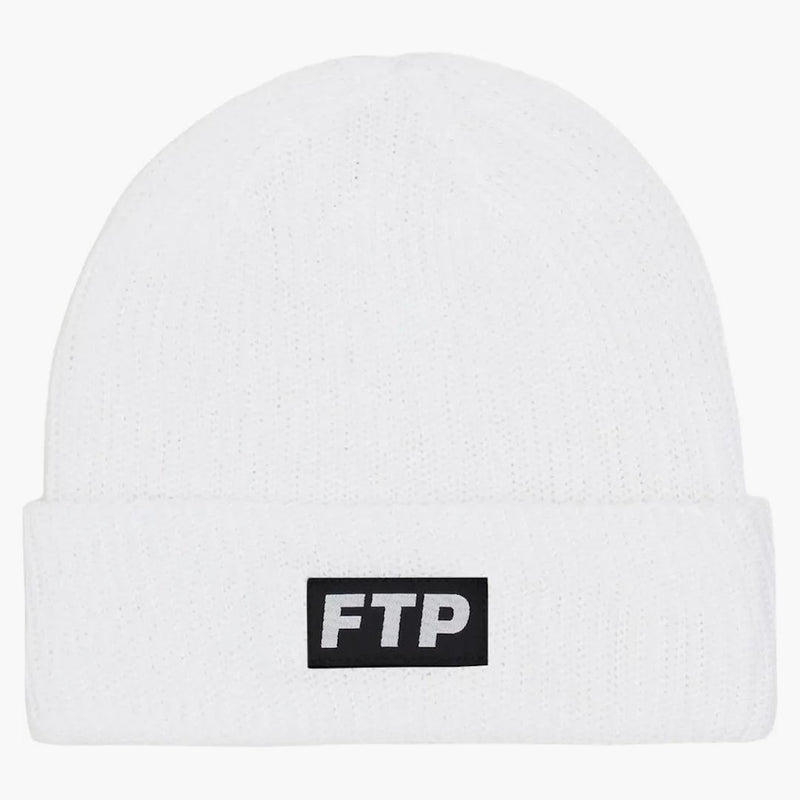 Ftp Glow In The Dark Logo Beanie White
