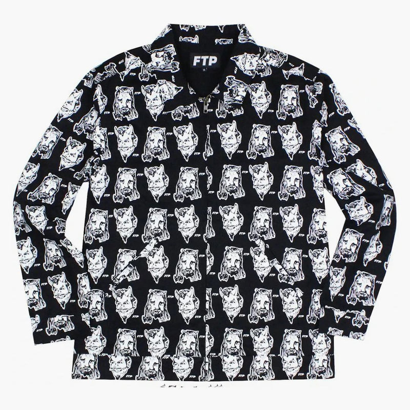 FTP Heaven or Hell Work Jacket Black