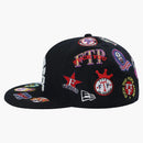 FTP League Fitted has Black