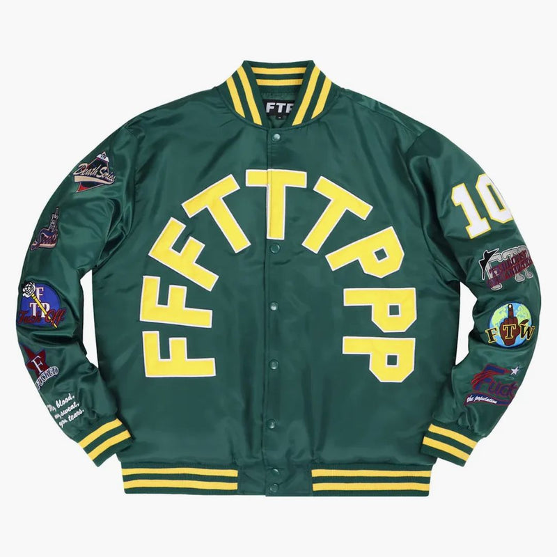 FTP League Varsity Jacket Green