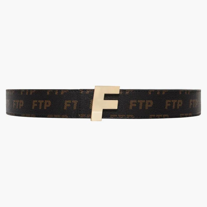FTP Logo Repet Belt Brown