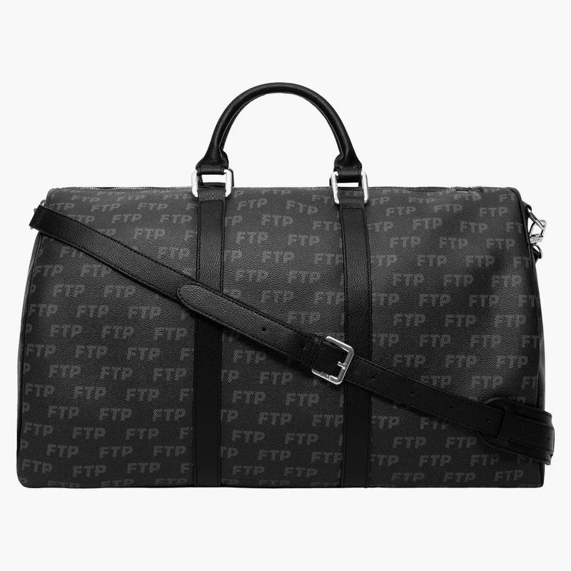 Ftp Logo Repete Duffle Bag Black