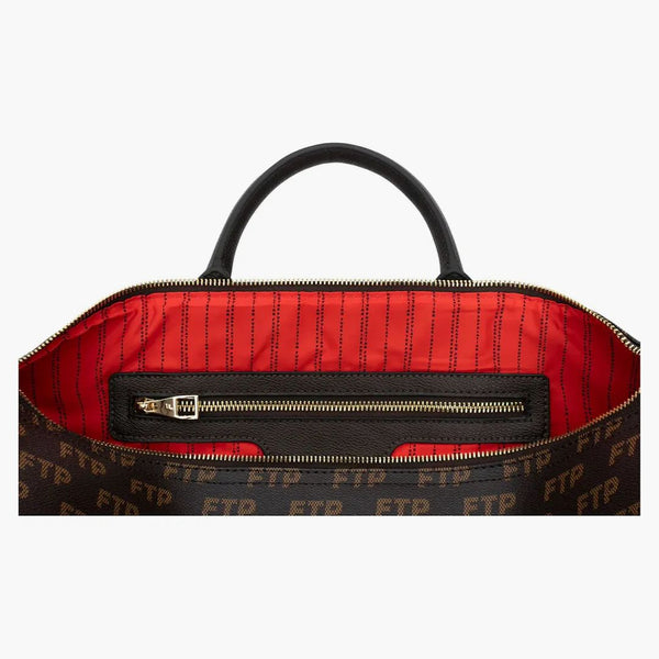 Ftp Logo Repete Duffle Bag Brown