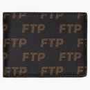 FTP logo opakování peněženky hnědé