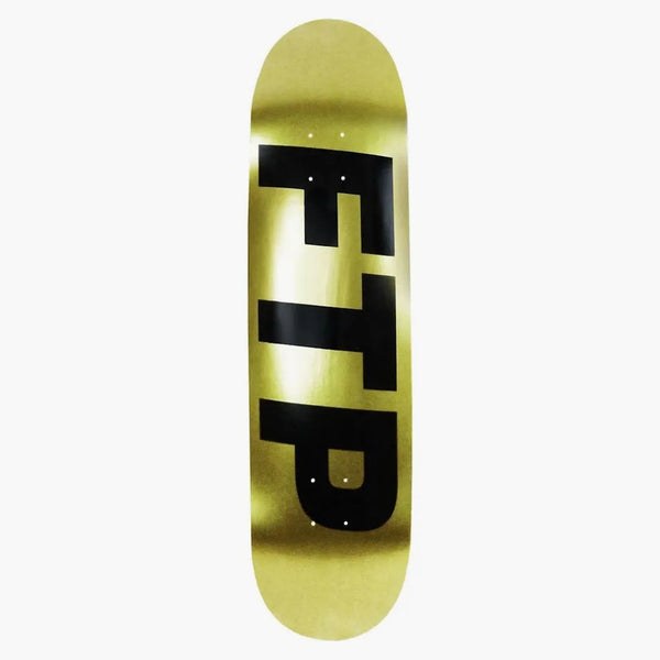 Ftp Logo Skateboard Deck Gold