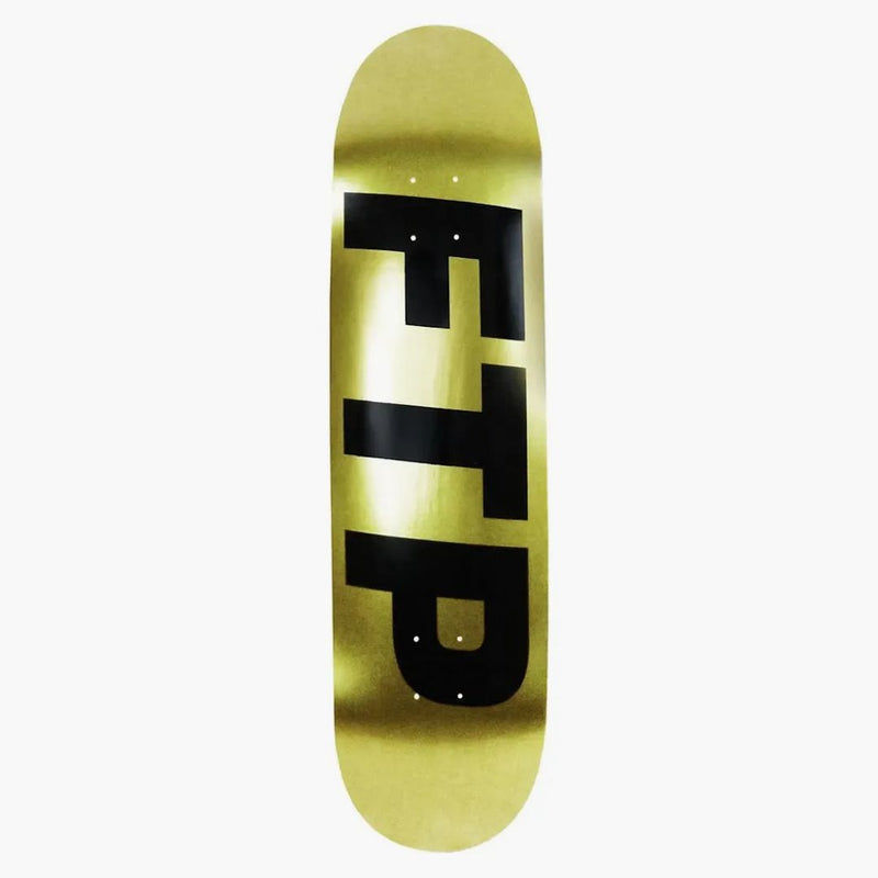Ftp Logo Skateboard Deck Gold