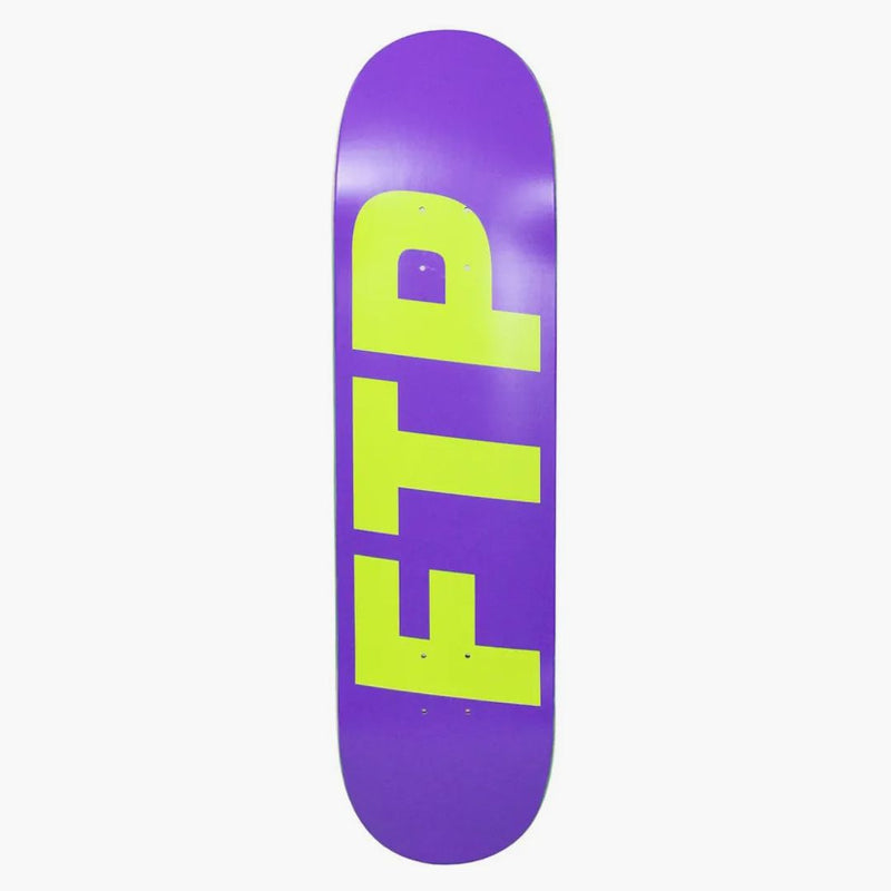 Ftp Logo Skateboard Deck Purple