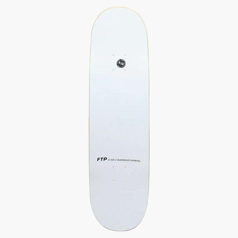 Ftp Logo Skateboard Deck White/black