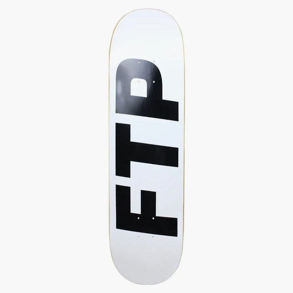 Ftp Logo Skateboard Deck White/black