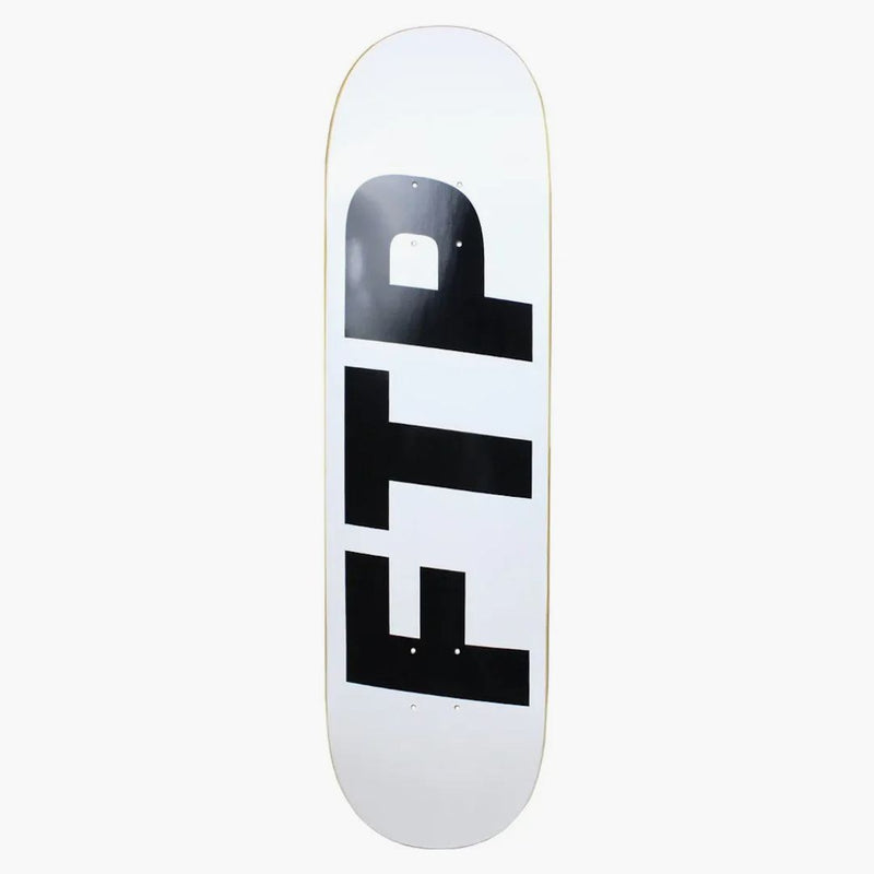 Ftp Logo Skateboard Deck White/black