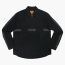 FTP Logo Tapo Zip Up Work Shirt Black