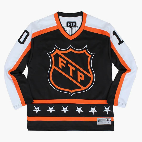 Ftp Made In Hell Hockey Jersey Black