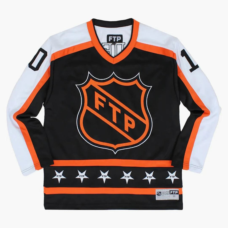 Ftp Made In Hell Hockey Jersey Black