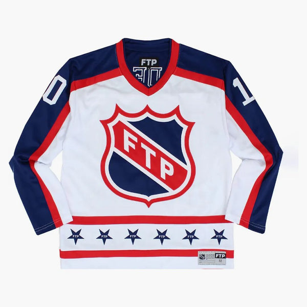 Ftp Made In Hell Hockey Jersey White