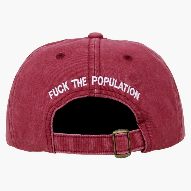 Ftp Overdyed Logo 6-panel Burgundy