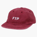 FTP LOGO Overdyed 6 panel Borgoña